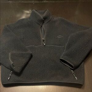 TNA Black Fleece Quarter-Zip Top